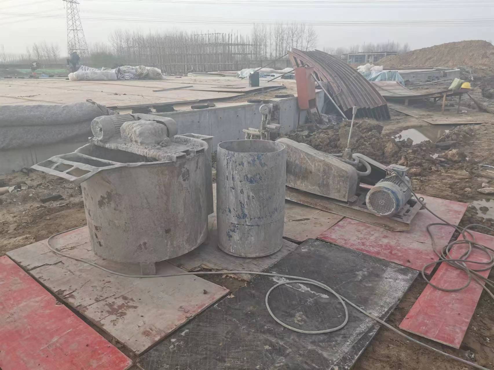 矿区回填土注浆